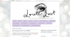 Desktop Screenshot of lorettalost.com
